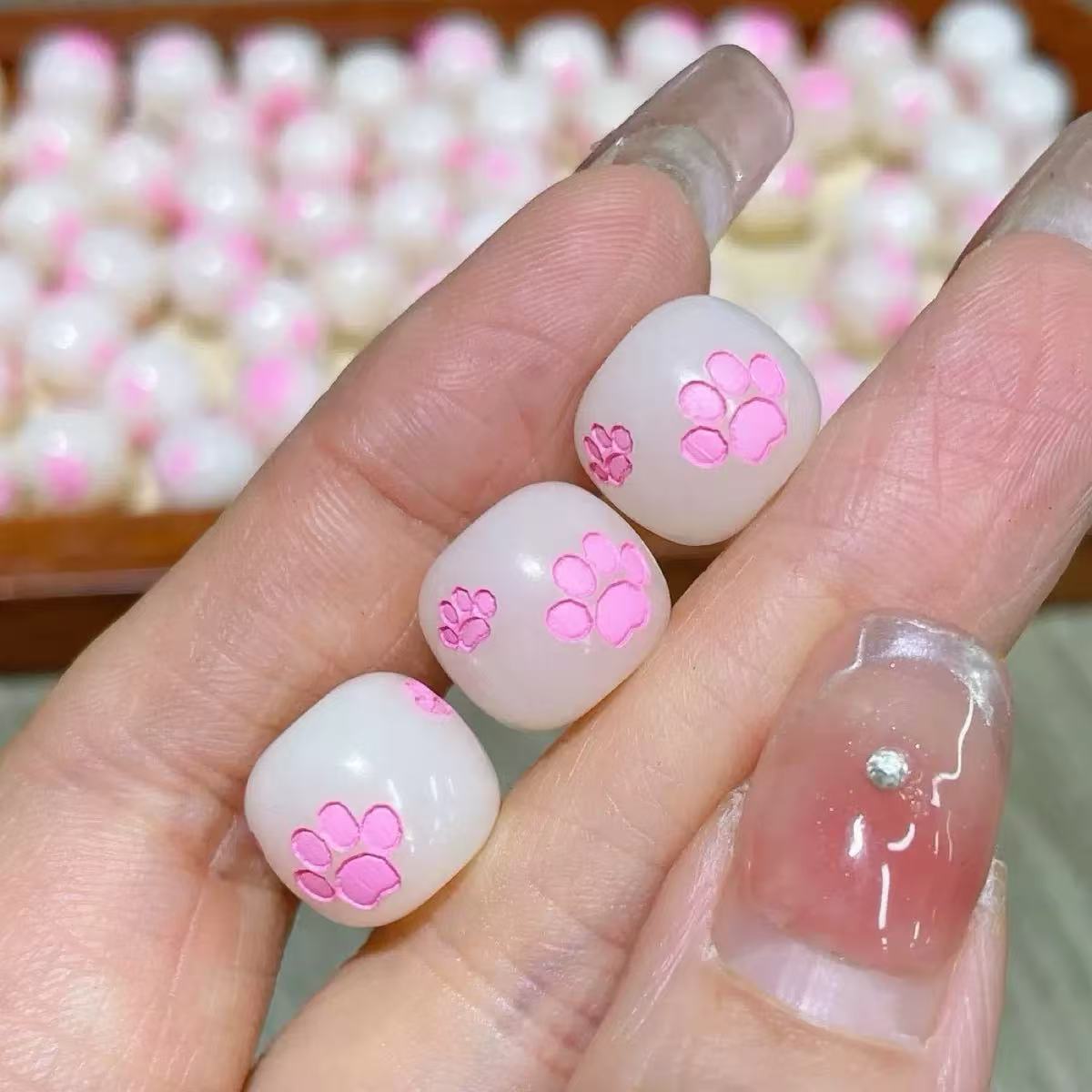 A-new Carved Bodhi beads