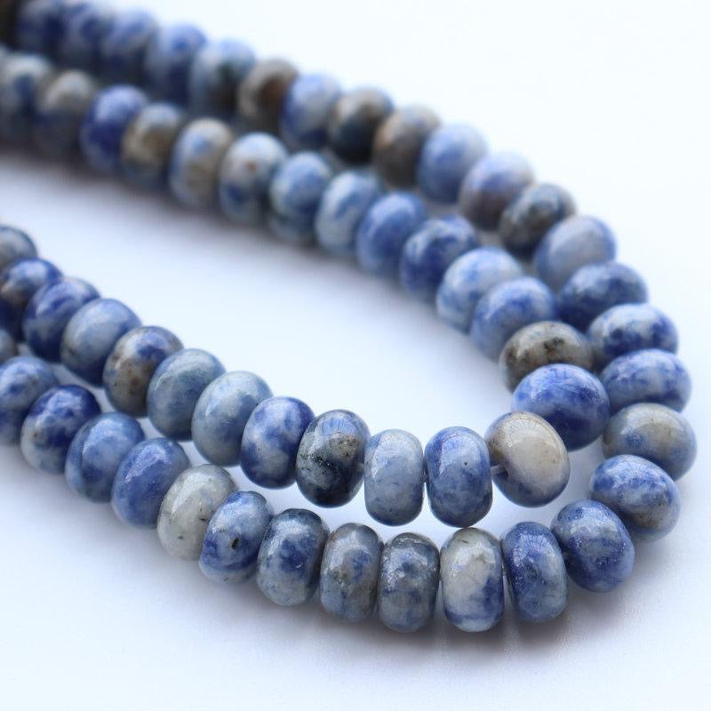 [NEW]5x8mm Natural Crystal Abacus Rondelle Loose Beads DIY Jewelry Making Spacer Beads
