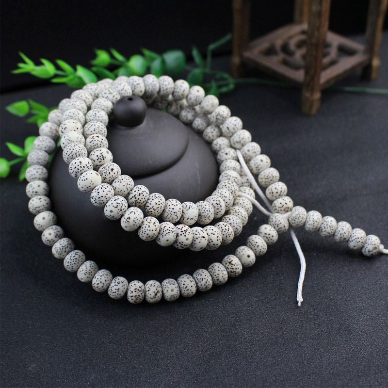 L-Moon and Star Bodhi seed beads