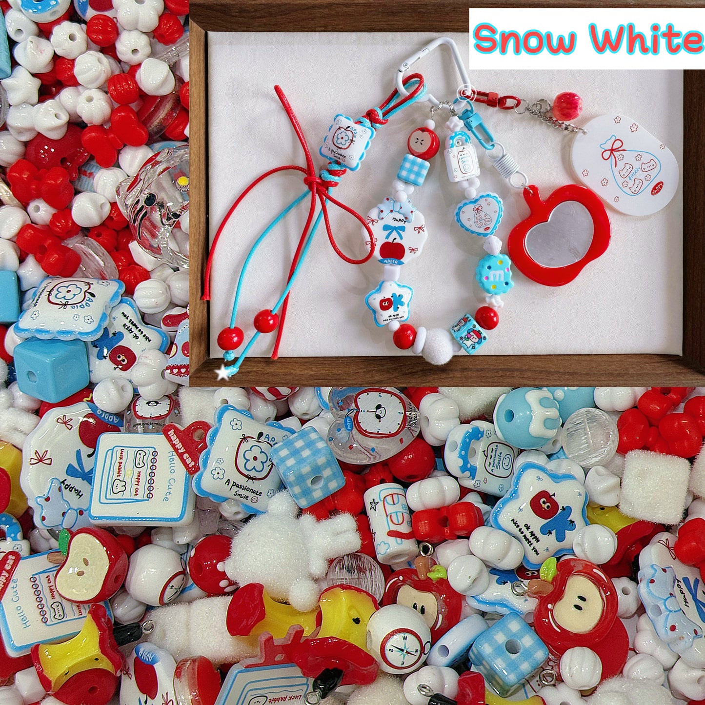 A-New mix Acrylic DIY beads