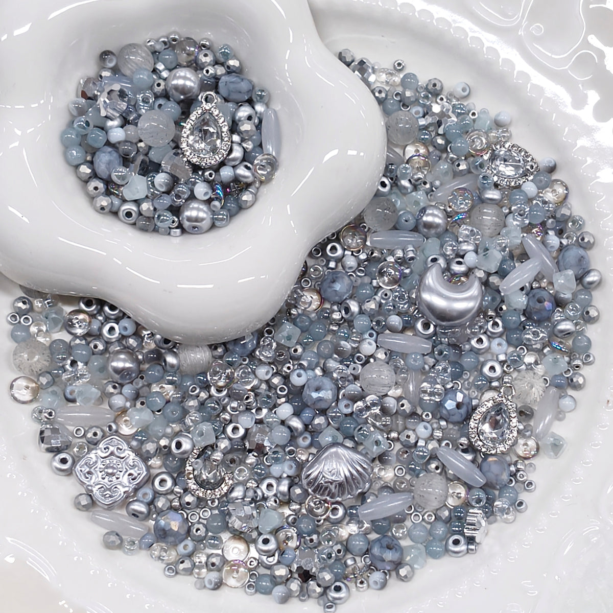 ✨【NEW】Seed Bead-Silver Mist