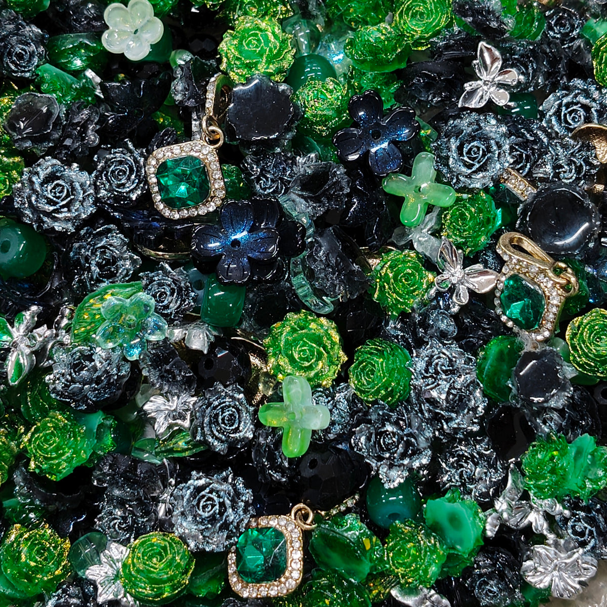 ✨【NEW|B1G1】Soft Flower mix-Emerald Noir