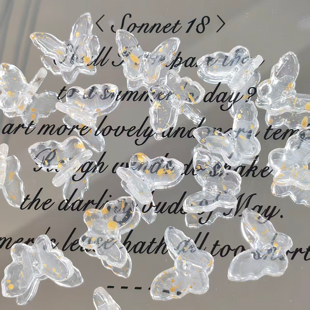 ✨【NEW】Glimmer Butterfly | Mixed Color Glass Butterfly Beads for DIY Jewelry Making