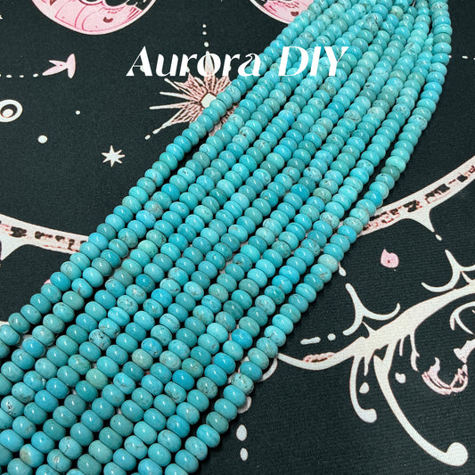 [NEW]5x8mm Natural Crystal Abacus Rondelle Loose Beads DIY Jewelry Making Spacer Beads
