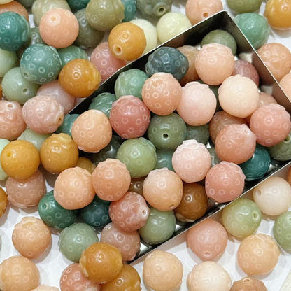 A-new Carved Bodhi beads