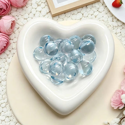 ✨【NEW】14mm Transparent Top‑hole Resin Round Beads For Jewelry Bracelet Necklace Earring DIY Making
