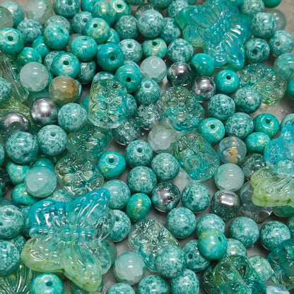 ✨【NEW】Glass-Turquoise Wing