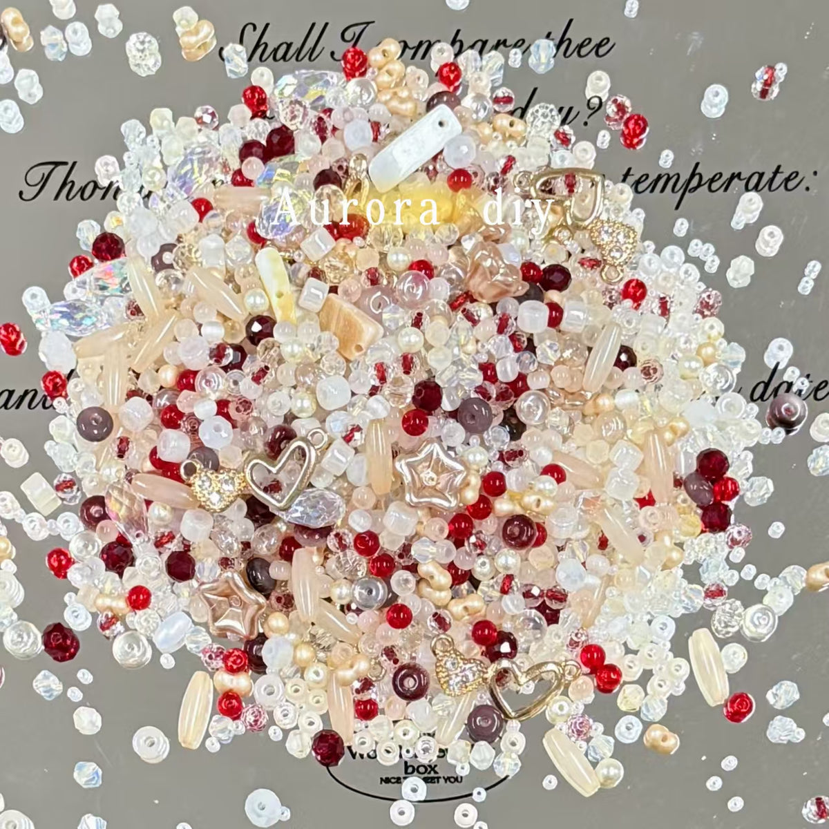✨【NEW】Seed Bead-Cherry Dessert