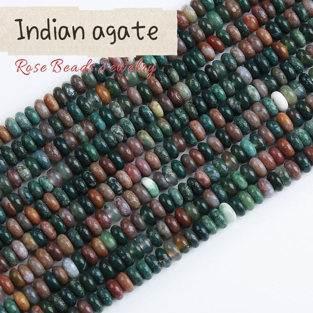 [NEW]5x8mm Natural Crystal Abacus Rondelle Loose Beads DIY Jewelry Making Spacer Beads