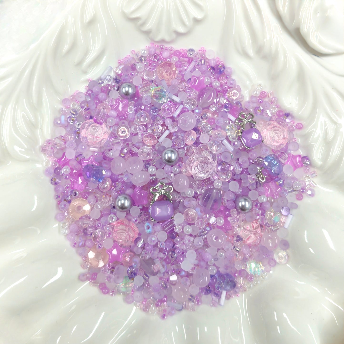 ✨【NEW】Seed Bead-Lavender Amethyst