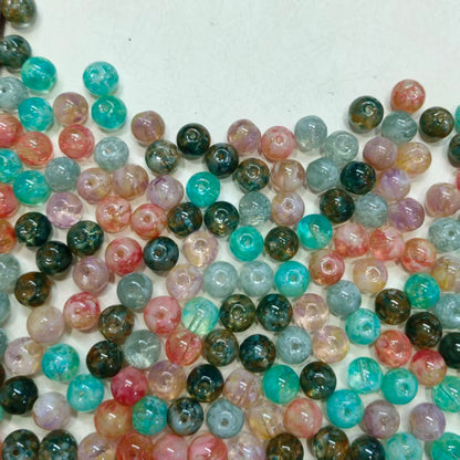 ✨【NEW】10mm Aurora Marble Orb｜Glass Beads for DIY Jewelry Making