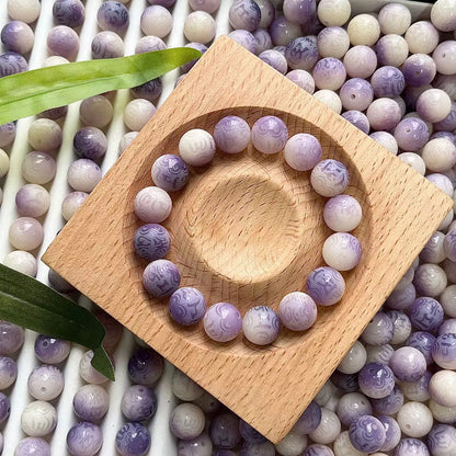 A-engraved 6 words Bodhi beads