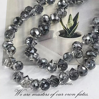 Fceted glass crystal strawberry Sparkle Collection