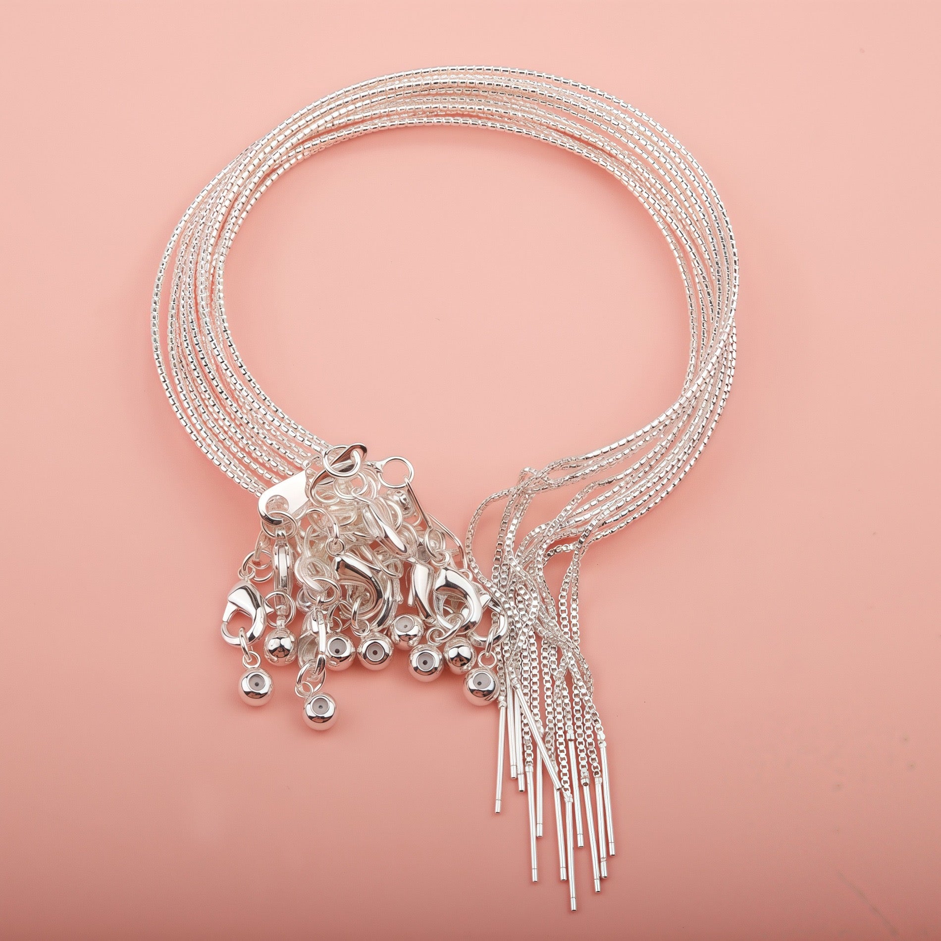 Universal Carved Chain Bracelet