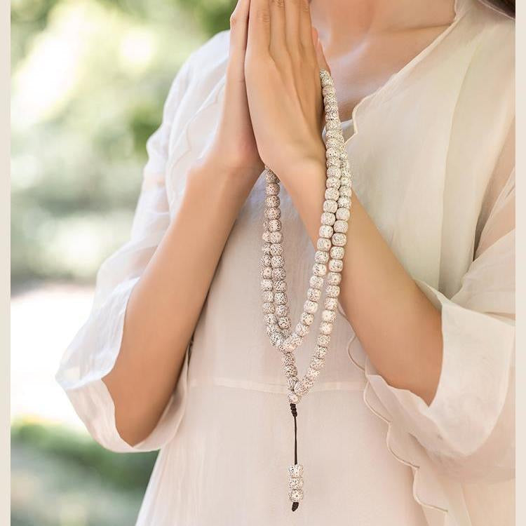 L-Moon and Star Bodhi seed beads