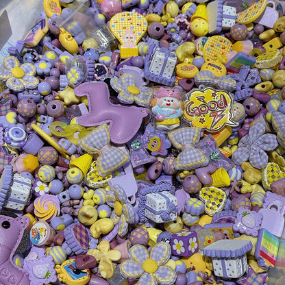 A-New mix Acrylic DIY beads