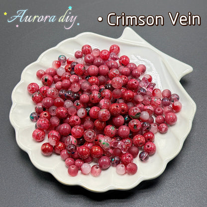 (J to T)Bigger size glass beads mix