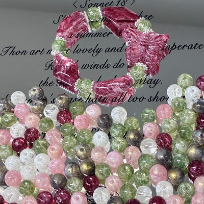 ✨【NEW】10mm Aurora Marble Orb｜Glass Beads for DIY Jewelry Making