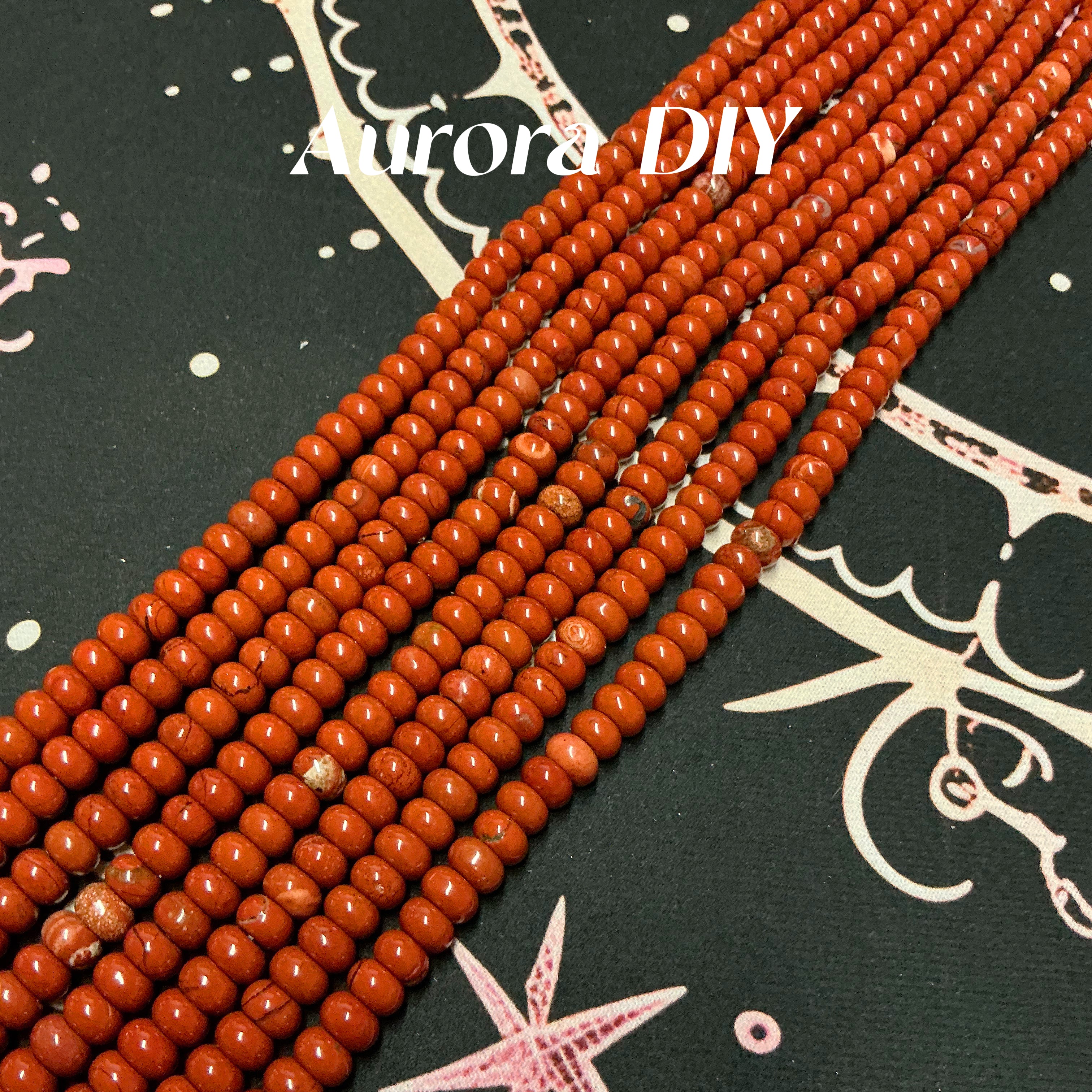 [NEW]5x8mm Natural Crystal Abacus Rondelle Loose Beads DIY Jewelry Making Spacer Beads