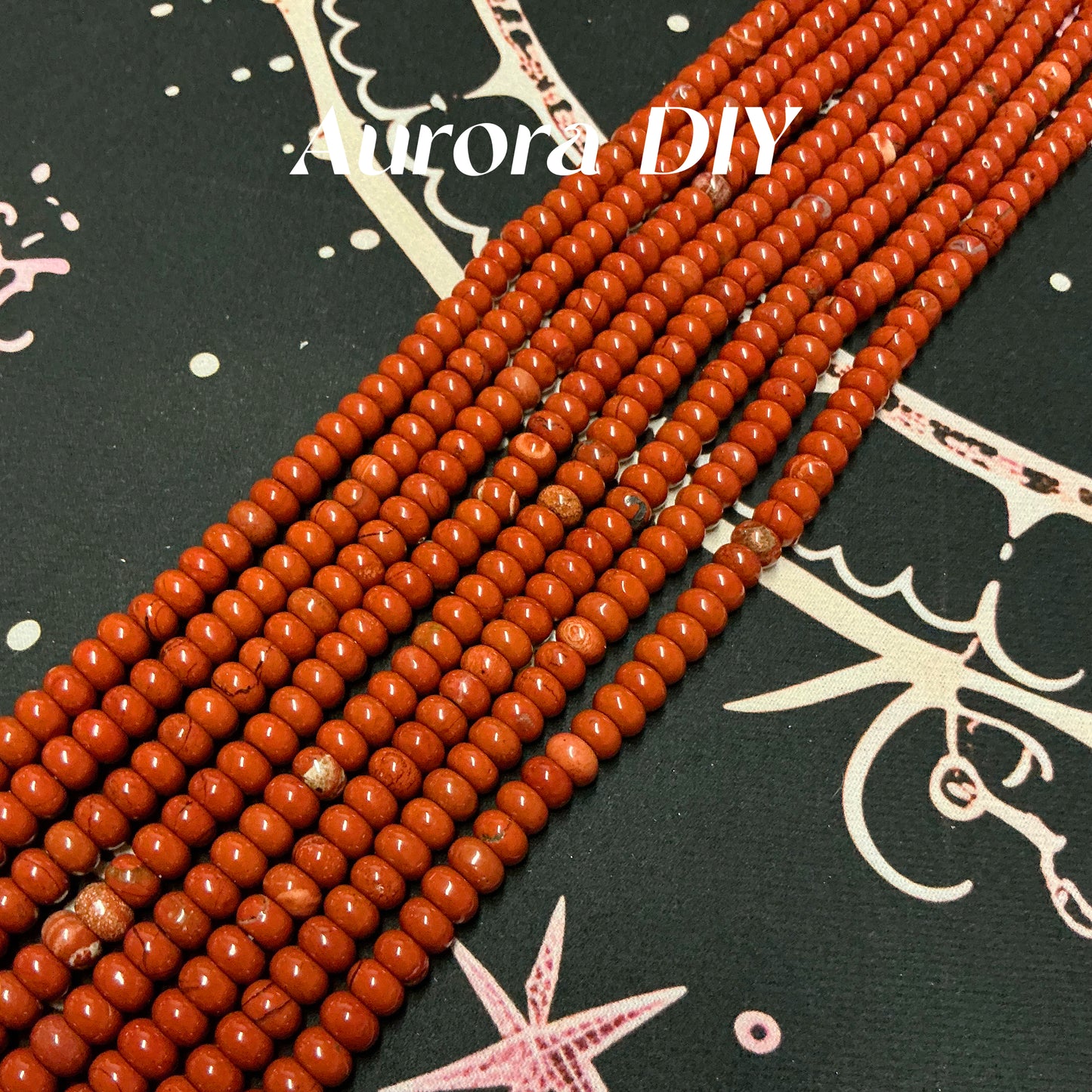 [NEW]5x8mm Natural Crystal Abacus Rondelle Loose Beads DIY Jewelry Making Spacer Beads