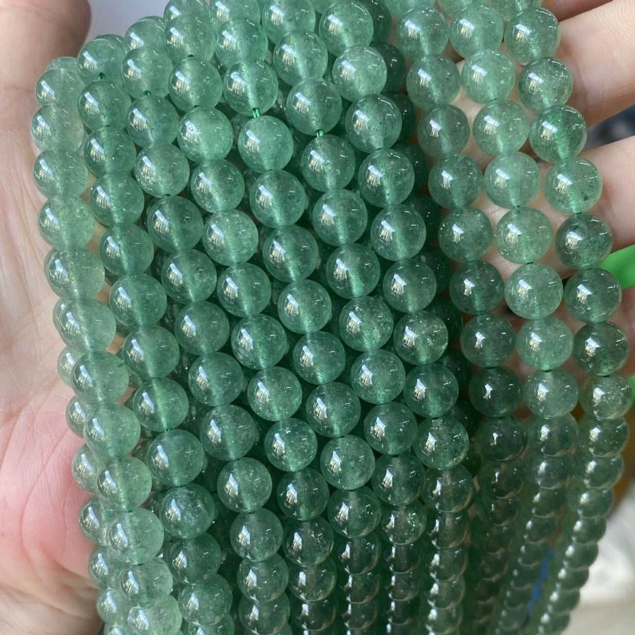 Natural Crystal beads