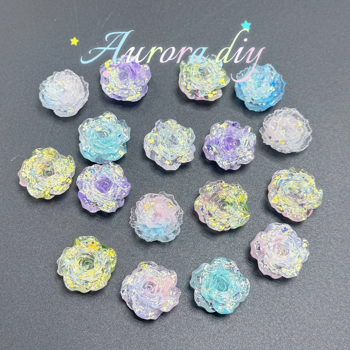 DIY Soft flowers for Jewelry Making