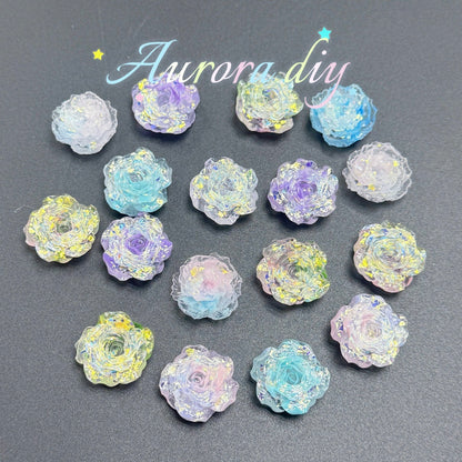 DIY Soft flowers for Jewelry Making