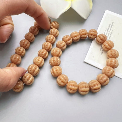 A-Bodhi carving beads(carved Bodhi)