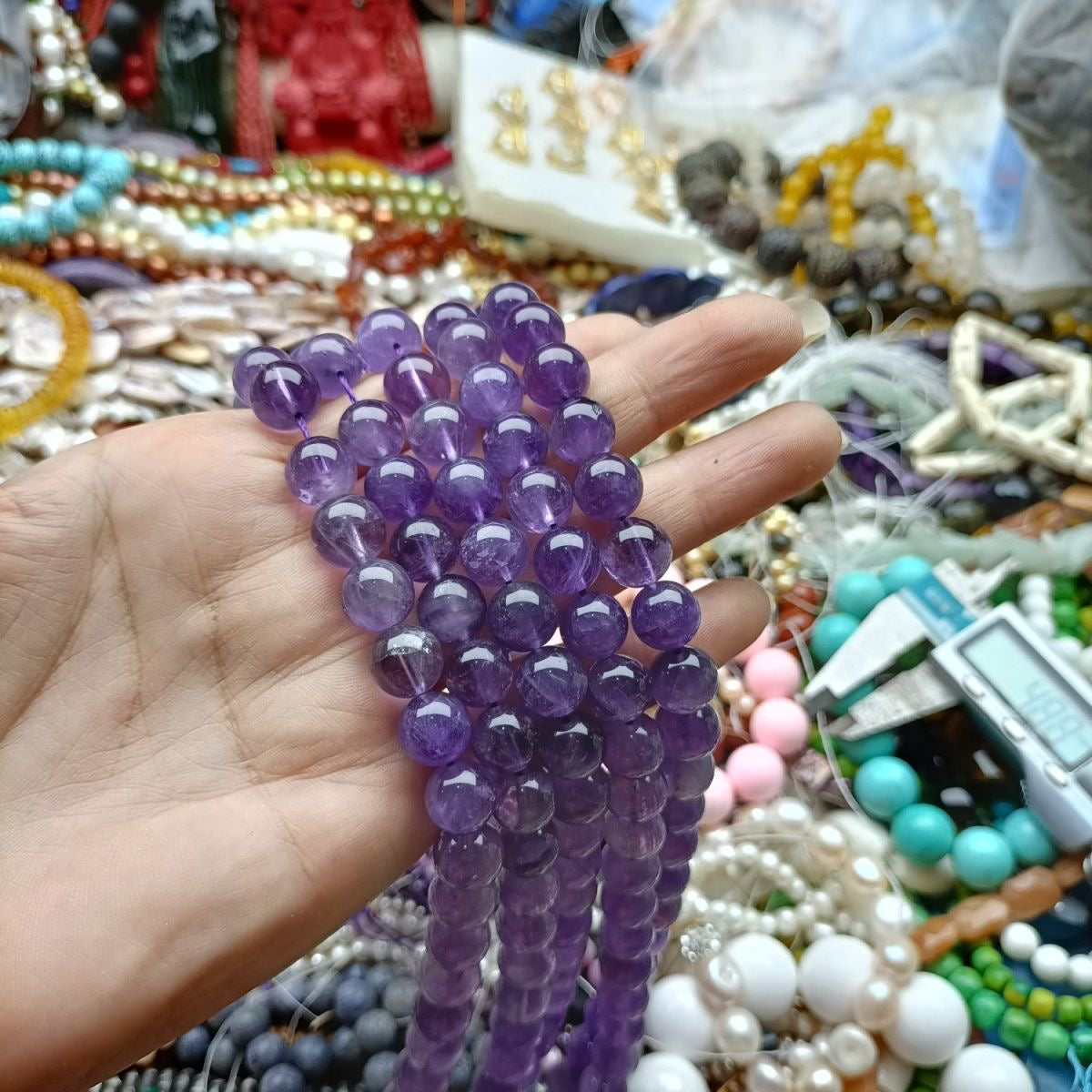 Natural Crystal beads