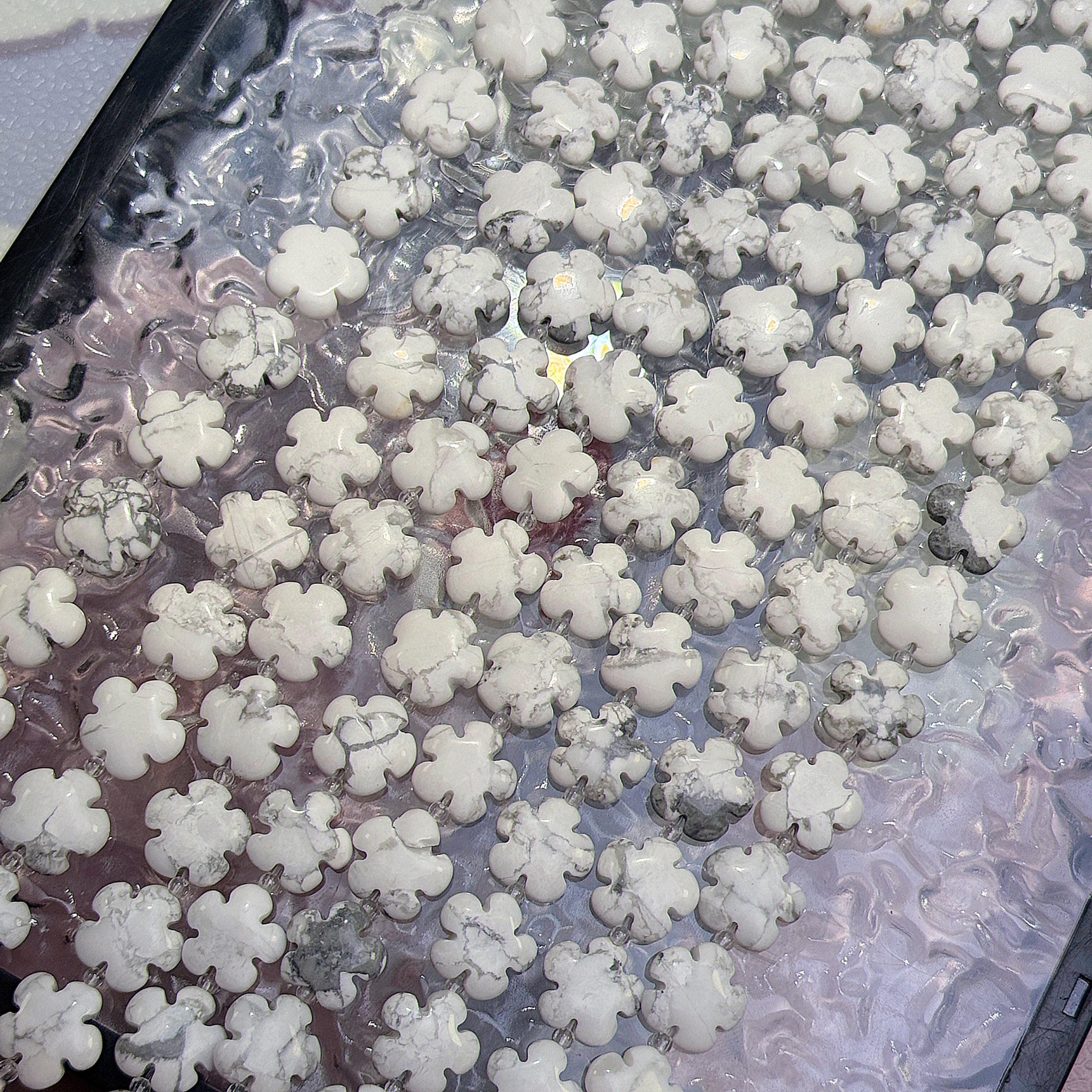 Flower&heart Crystal beads