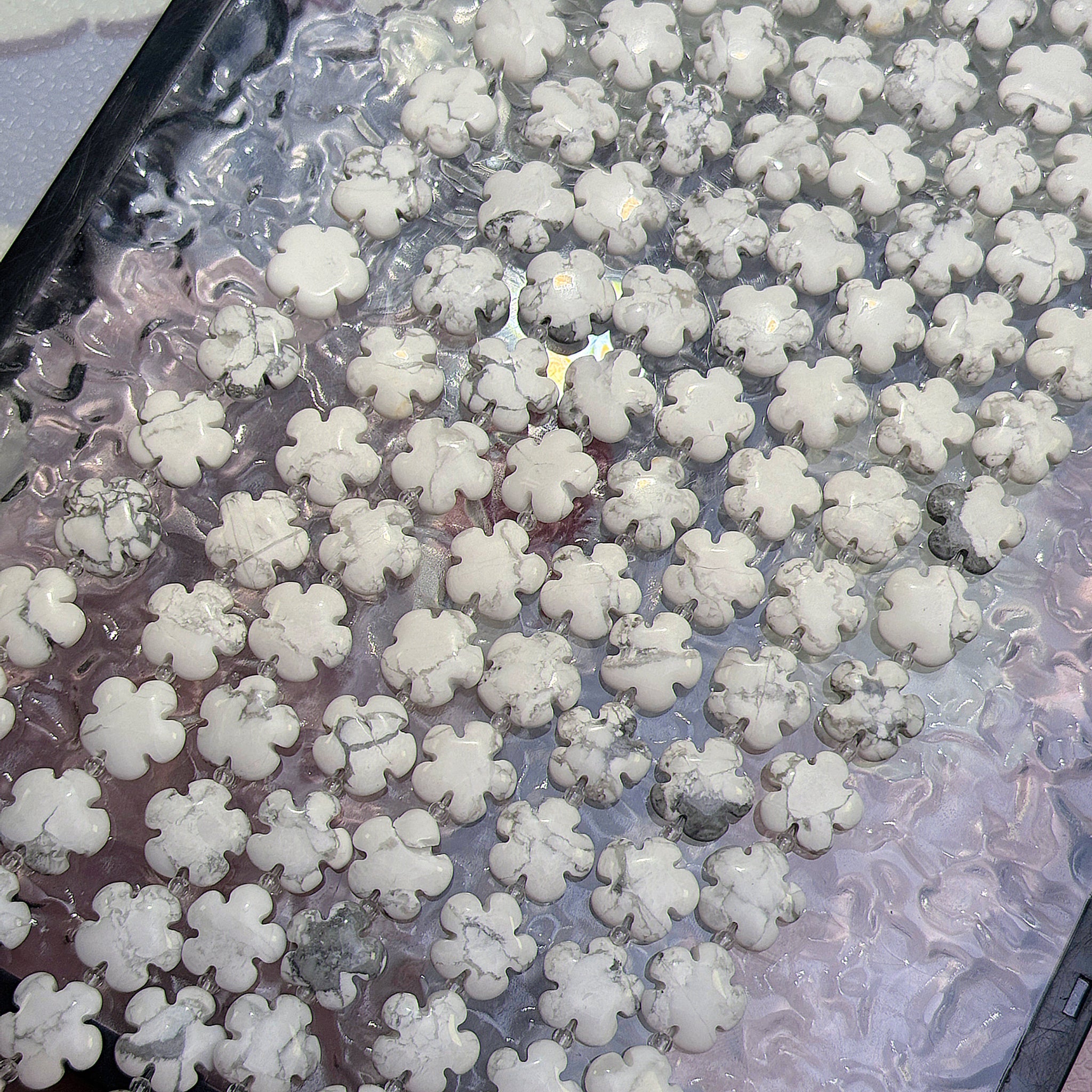 Flower&heart Crystal beads