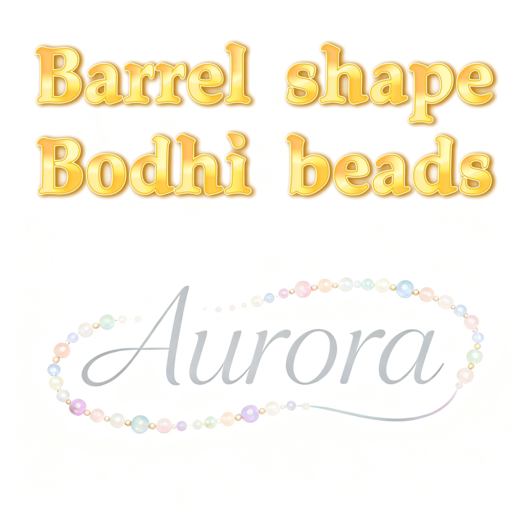 K-Bodhi Natural beads(barrel shape)