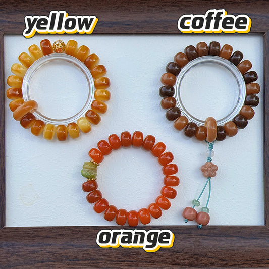 A-bigger size tablets shape Bodhi beads
