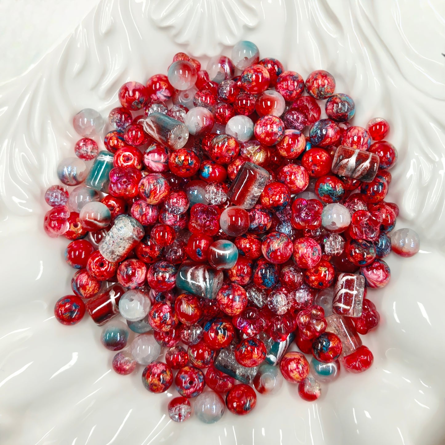 ✨【NEW】Glass-Crimson Nebula