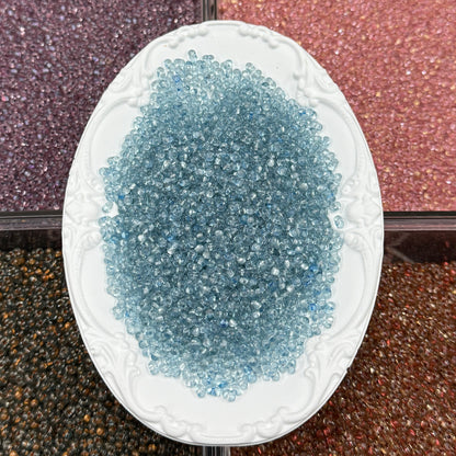 ✨【NEW】3×4.5mm Aurora Peanut | Transparent Glass Beads For DIY Bracelet Necklace Earring Crafts