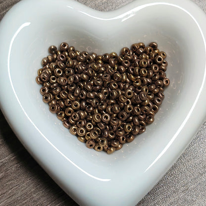✨【NEW】2×3.5mm Metallic Donut｜donut‑shaped metallic glass spacer beads for DIY jewelry making
