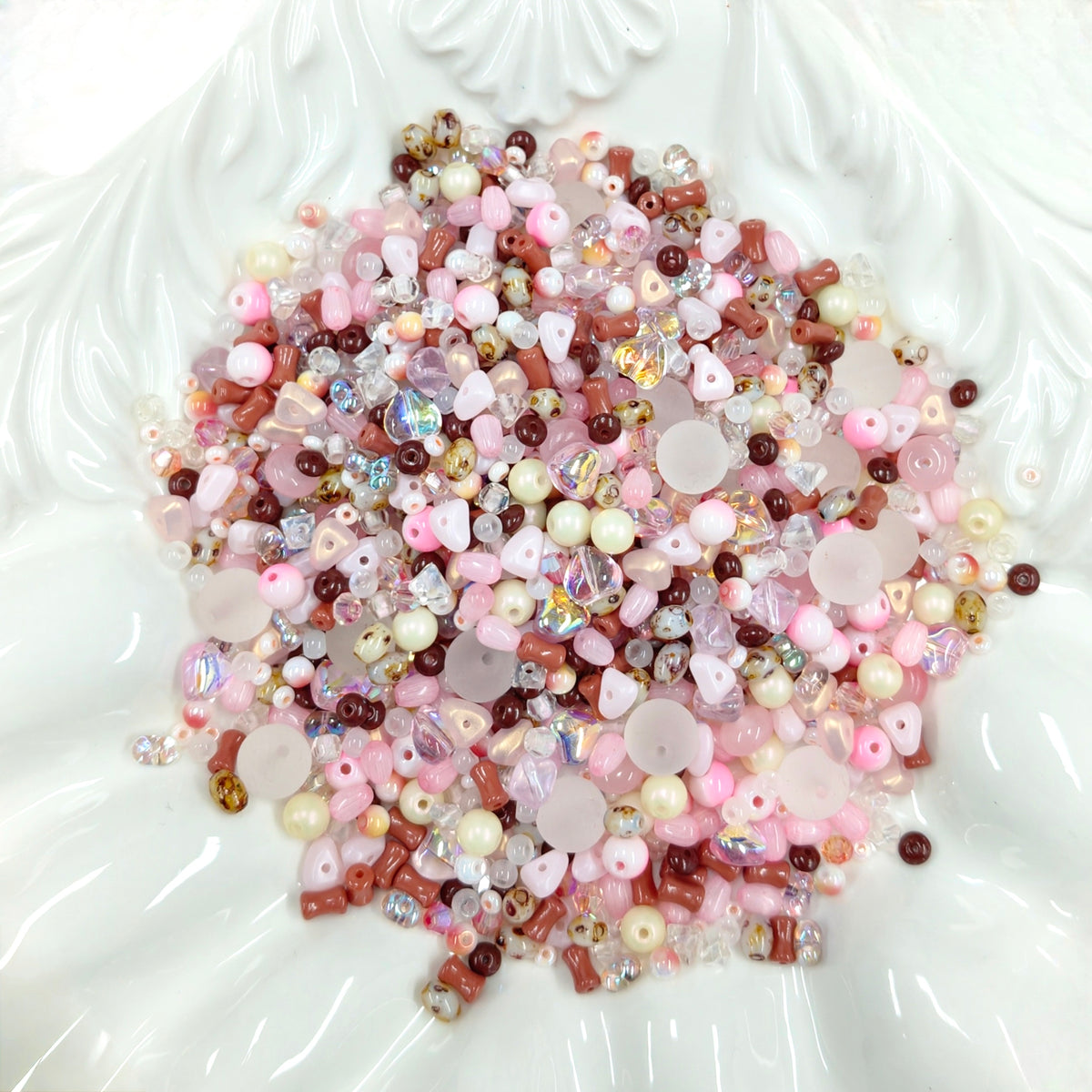 ✨【B5G1|NEW】Assorted Glass Seed Beads Collection| 150g Per Box | Buy 5 Get 1 Free DIY Craft Beads