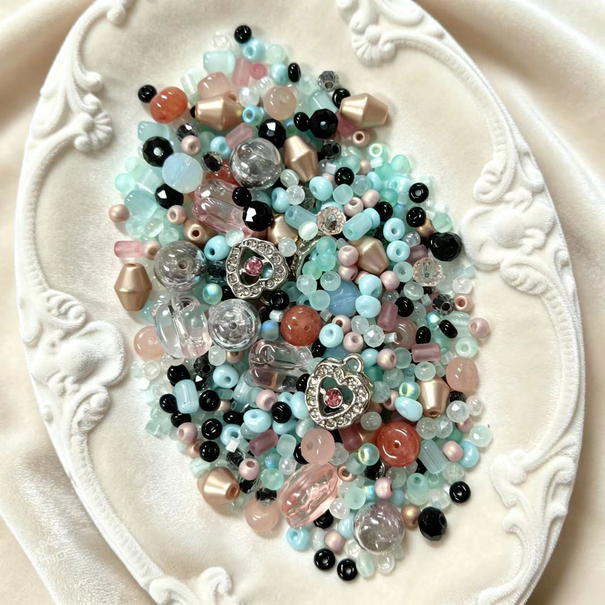 ✨【NEW】Seed Bead-Sky Rosette