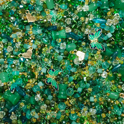 ✨【NEW】Seed Bead-Emerald Wing