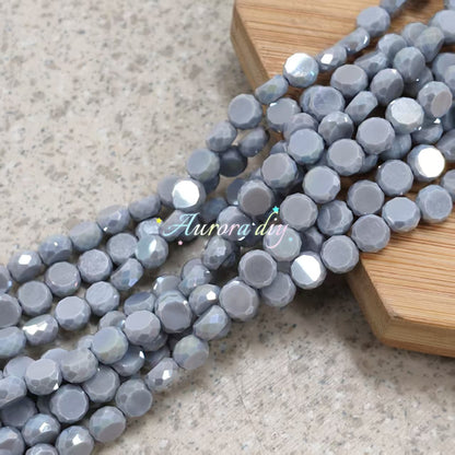 ✨【NEW】Prism Disc | AB Faceted Disc Glass Beads for DIY Jewelry Making
