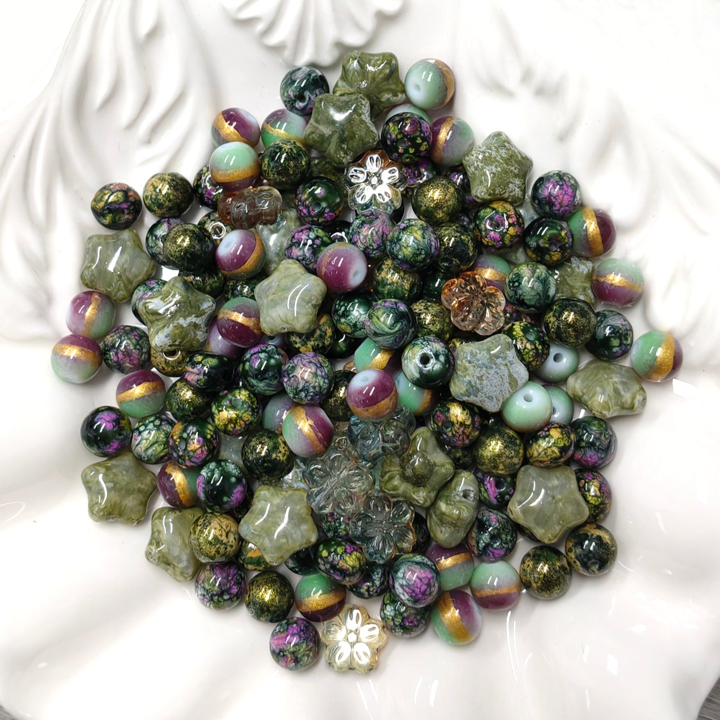 ✨【NEW】Glass-Olive Mystic