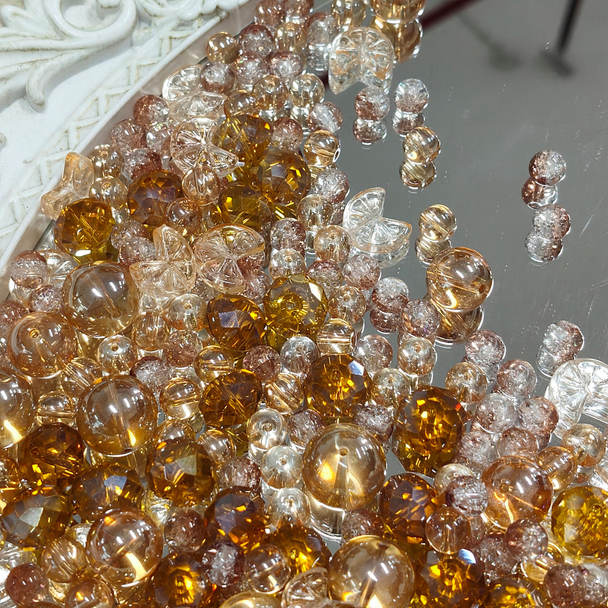 ✨【NEW】 Glass-Champagne Glow
