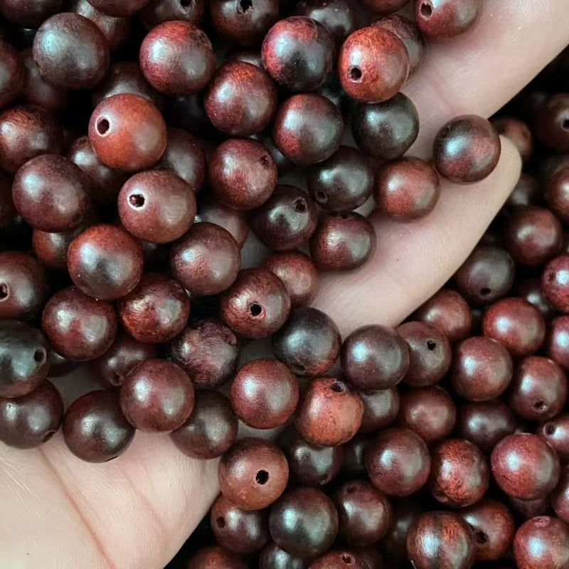✨【NEW】Natural Round Wood Beads | Pre-Drilled Wooden Beads For DIY Boho Jewelry