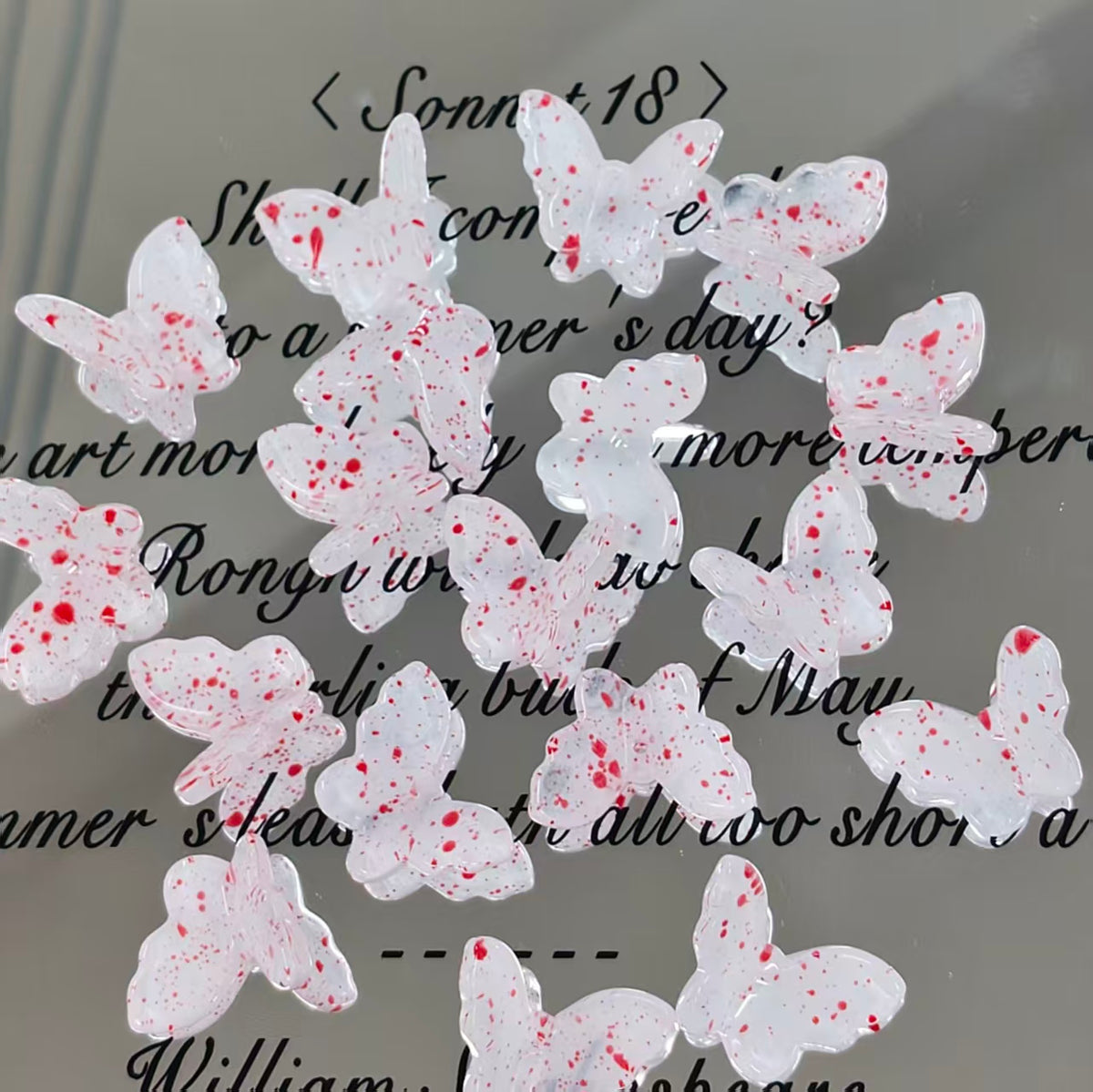 ✨【NEW】Glimmer Butterfly | Mixed Color Glass Butterfly Beads for DIY Jewelry Making