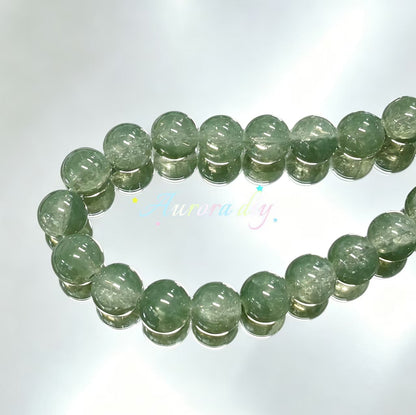 ✨【NEW】16mm Crackle Glass Beads, Ice Transparent Round Loose Beads for Jewelry DIY Making