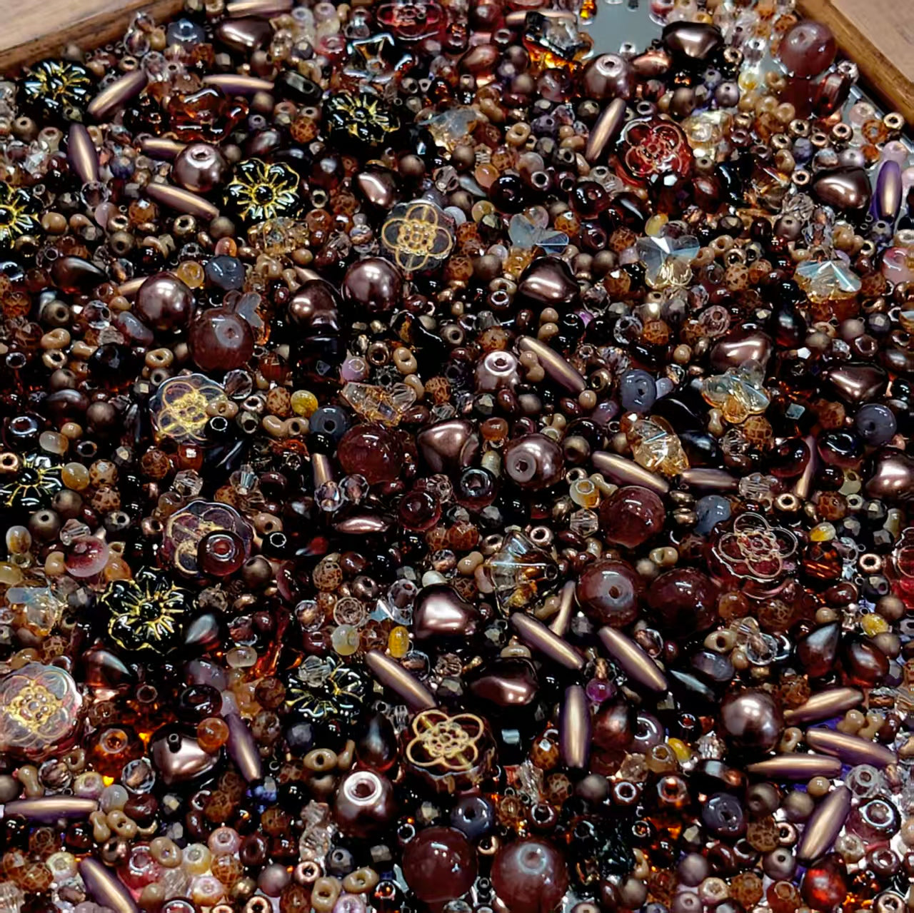 ✨【NEW】Seed Bead-Coffee Mocha