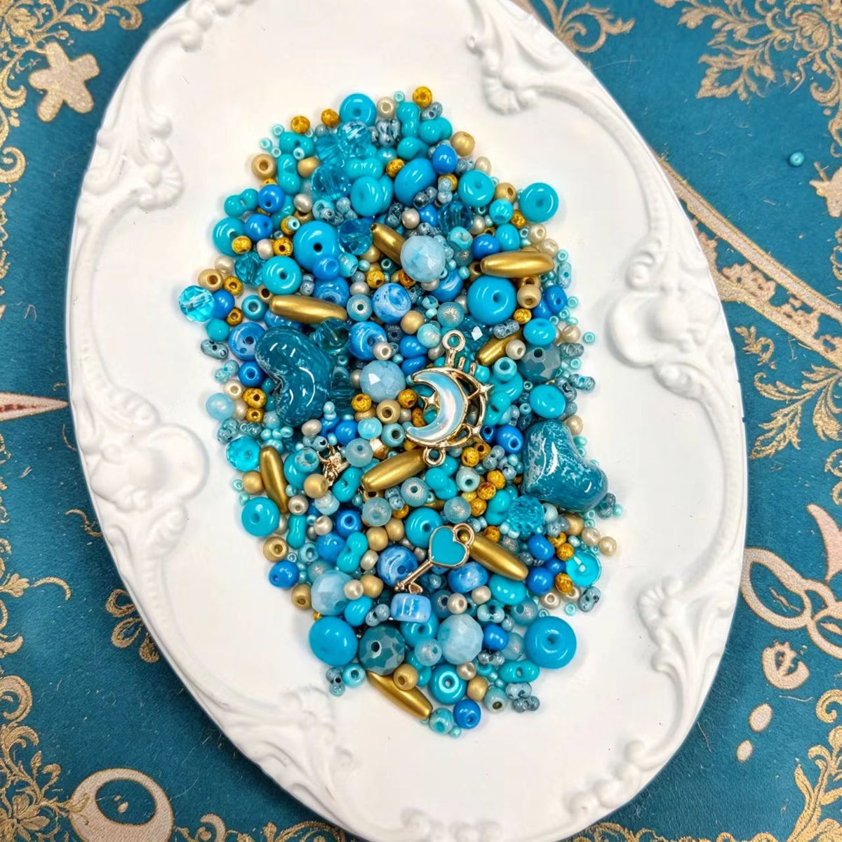 ✨【NEW】Seed Bead-Blue Sovereign