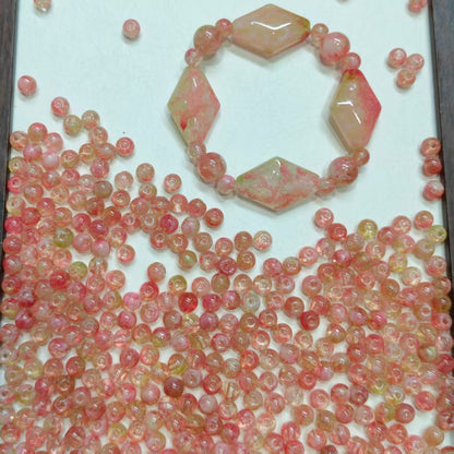 ✨【NEW】6mm Aurora Marble Orb｜Glass Beads for DIY Jewelry Making