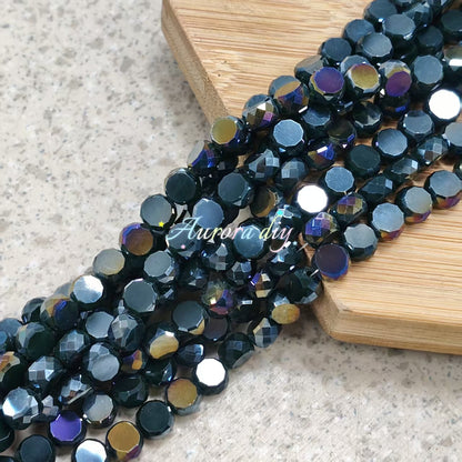 ✨【NEW】Prism Disc | AB Faceted Disc Glass Beads for DIY Jewelry Making