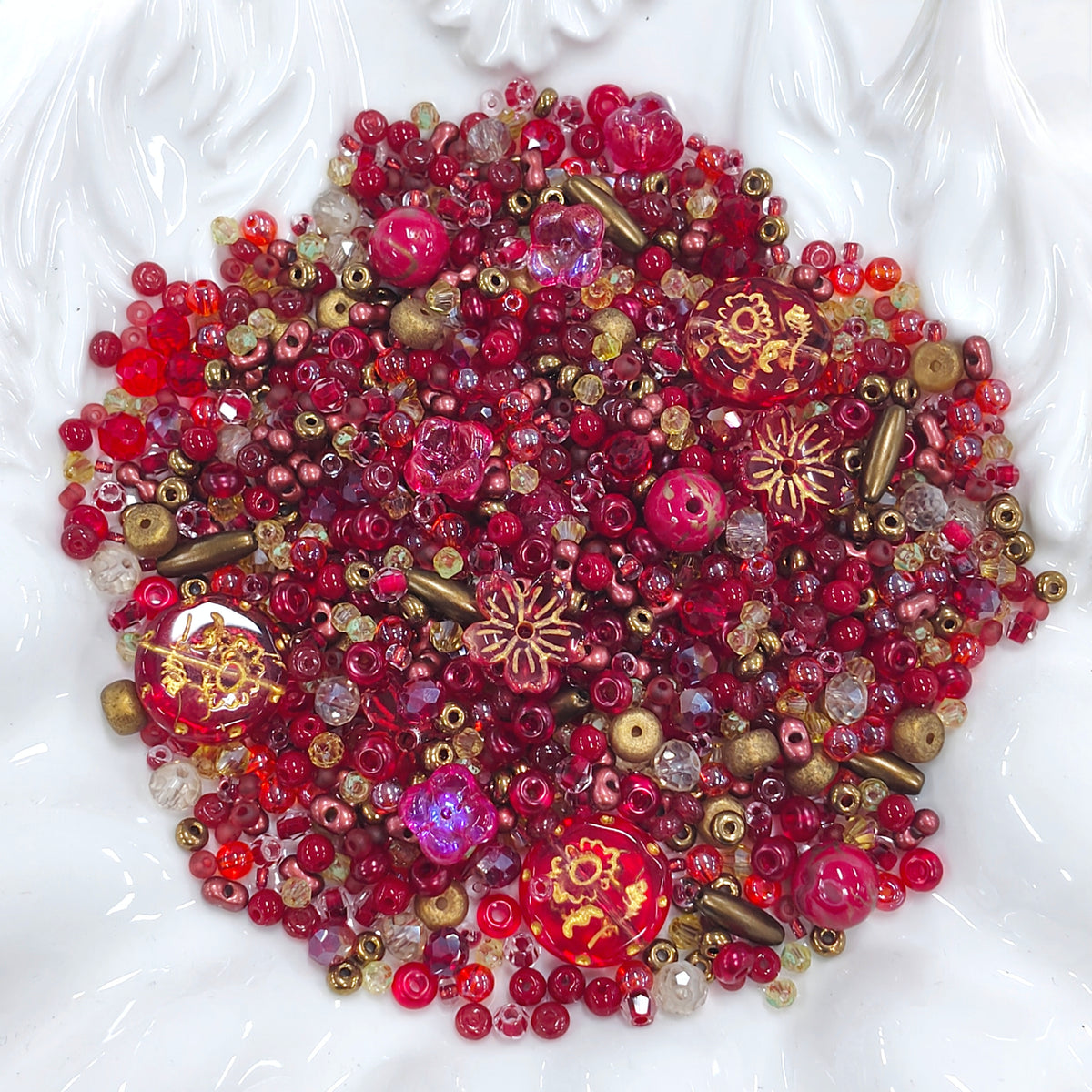 ✨【NEW】Seed Bead-Crimson Reverie